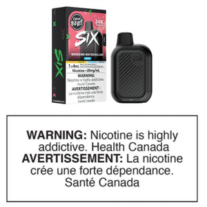 FLAVOUR BEAST SIX DISPOSABLE - WEEKEND WATERMELON ICED 20mg