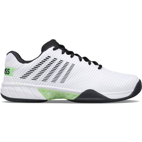 K-Swiss Hypercourt Express 2 White/BlueGraphite/SoftNeon