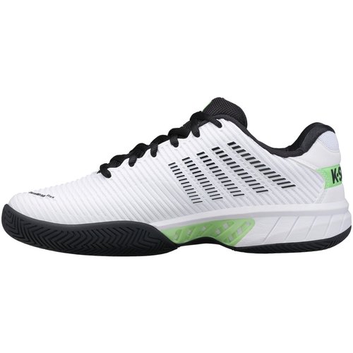 K-Swiss Hypercourt Express 2 White/BlueGraphite/SoftNeon