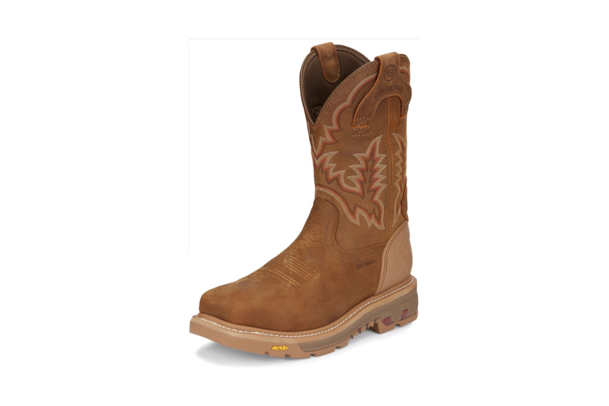 JUSTIN JUSTIN CR2124 W/P COMP TOE WORK BOOT