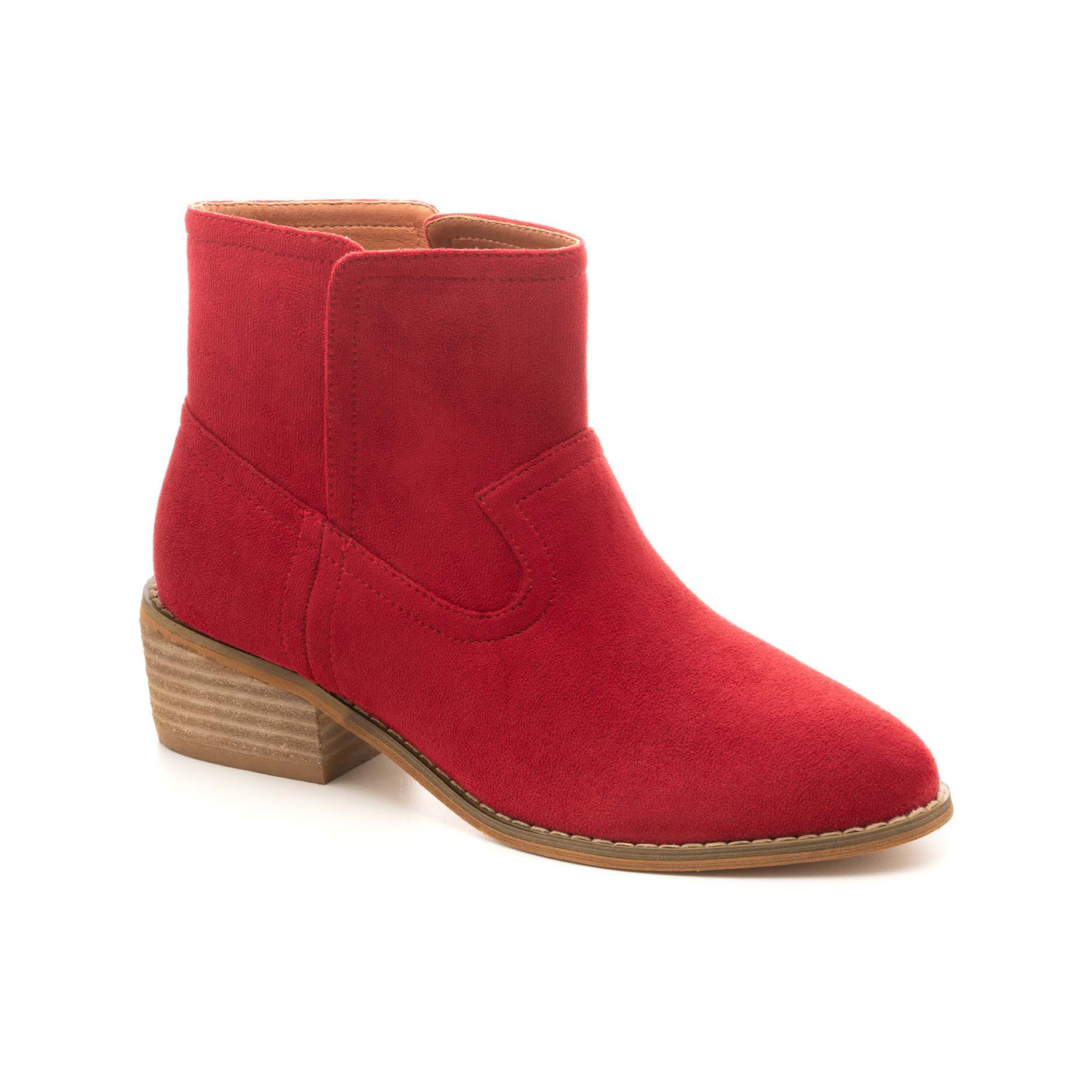 RED SALEM ANKLE BOOT