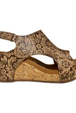 VERY G VERY G LIBERTY TOOLED WEDGE SANDAL