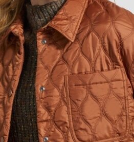 TRIBAL TRIBAL GINGER QUILTED SNAP JACKET