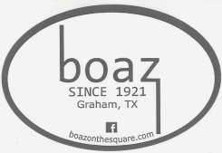 Boaz on The Square Graham Texas family owned and operated since 1921 provides quality apparel, footwear and gifts for both men and women at competitive pricing.