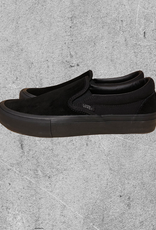 vans slip on blackout