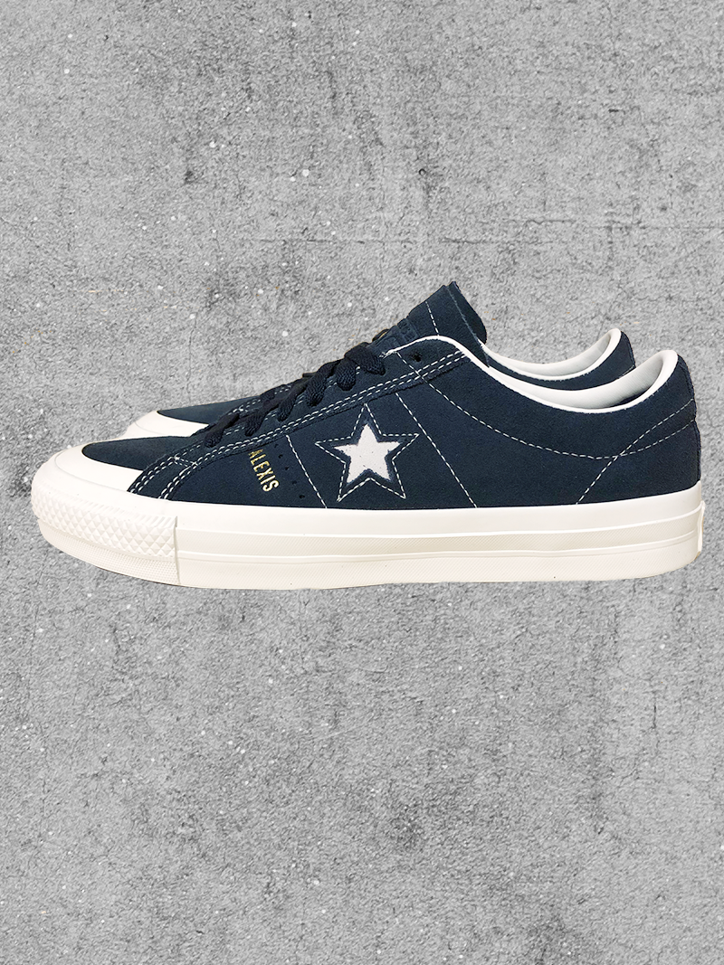 navy one star converse