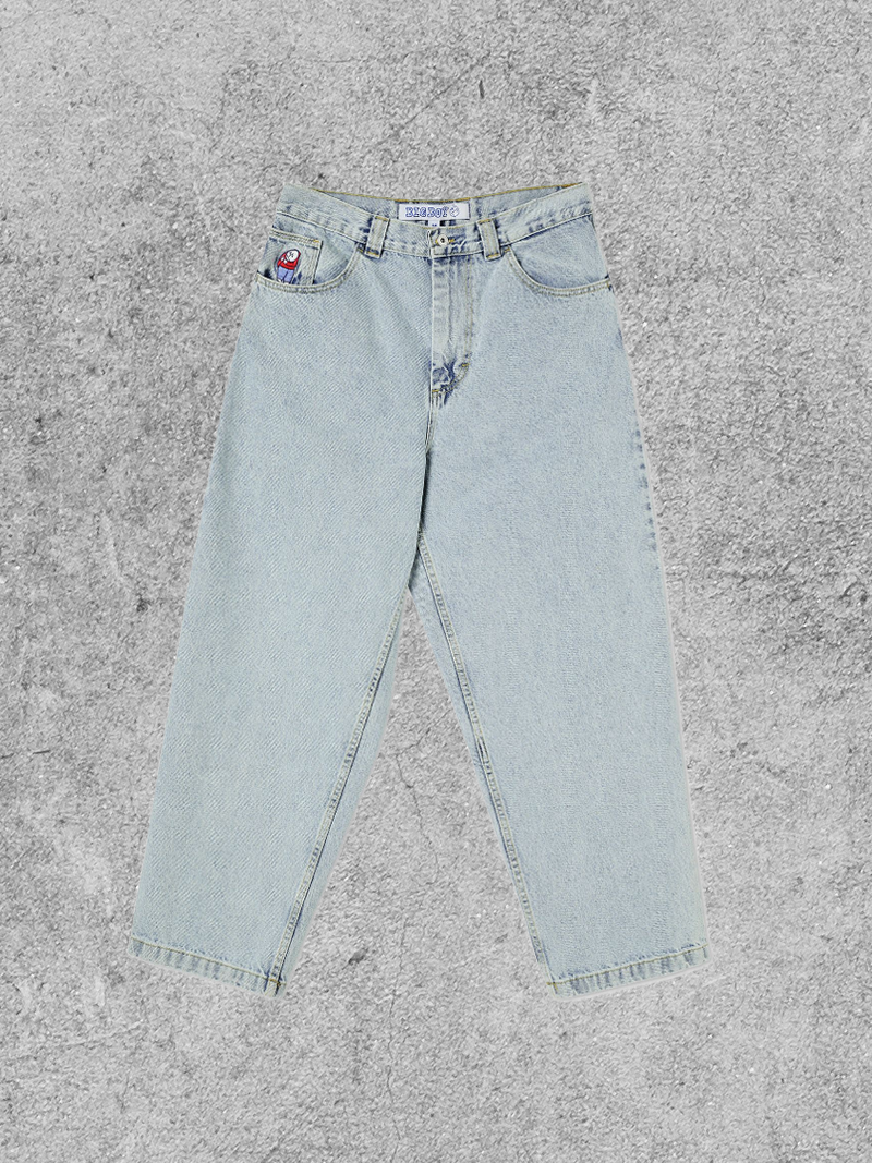 polar big boy jeans light blue