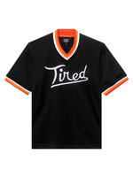 TIRED SKATEBOARDS TIRED ROUNDERS JERSEY - BLACK