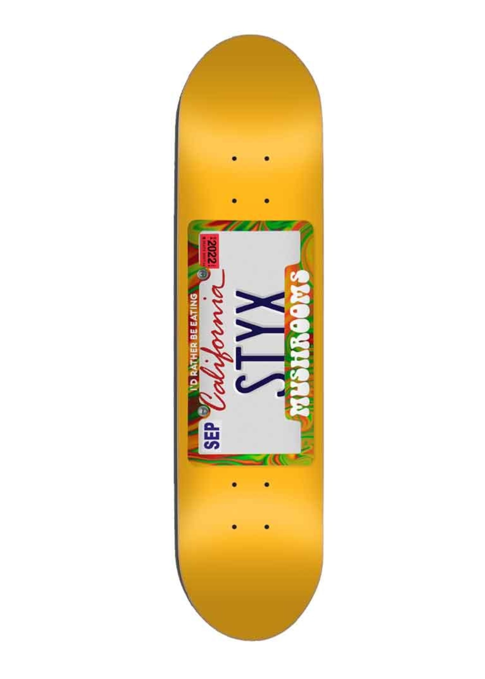 SKATE MENTAL STABA ID RATHER BE 8.5" DECK