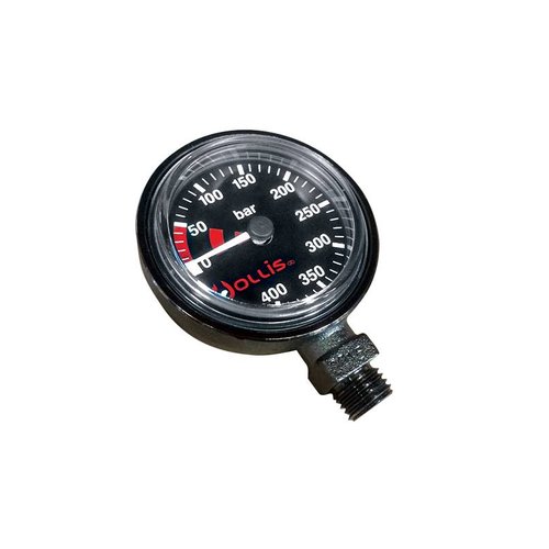 Hollis HOLLIS PRESSURE GAUGE MODULE BAR LOW PROFILE BLK-METAL W/O BOOT Hollis HOLLIS PRESSURE GAUGE MODULE BAR LOW PROFILE BLK-METAL W/O BOOT