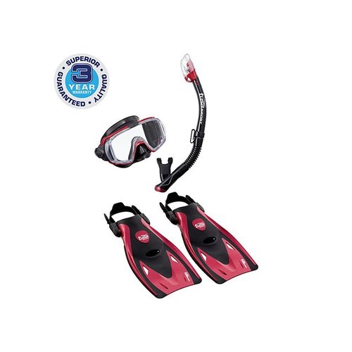 TUSA TUSA VISIO TRI-EX ADULT BLACK SERIES TRAVEL SET TUSA TUSA VISIO TRI-EX ADULT BLACK SERIES TRAVEL SET