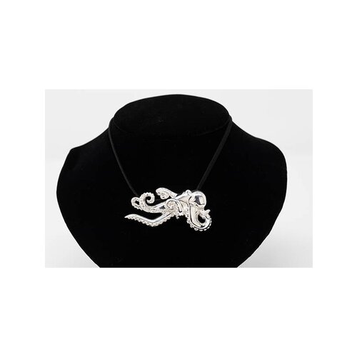 Nautilus Jewelry NAUTILUS JEWELRY LARGE OCTOPUS PENDANT SILVER Nautilus Jewelry NAUTILUS JEWELRY LARGE OCTOPUS PENDANT SILVER