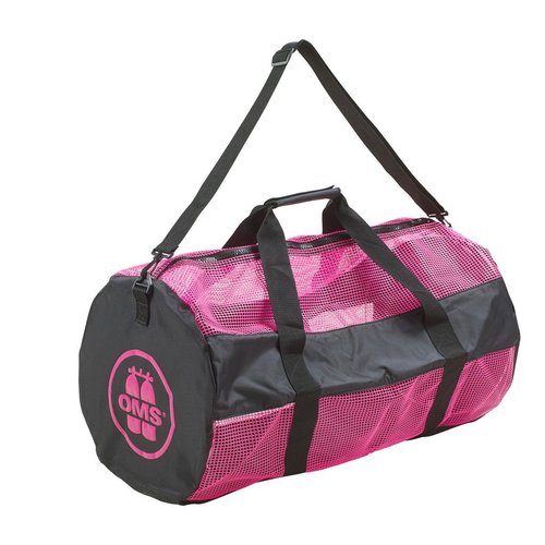 OMS OMS Pink Mesh Bag with Shoulder strap OMS OMS Pink Mesh Bag with Shoulder strap