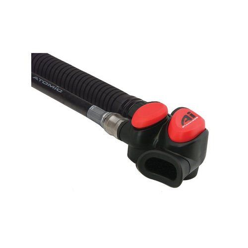 Atomic Aquatics ATOMIC AI Inflator, Red, SS Atomic Aquatics ATOMIC AI Inflator, Red, SS