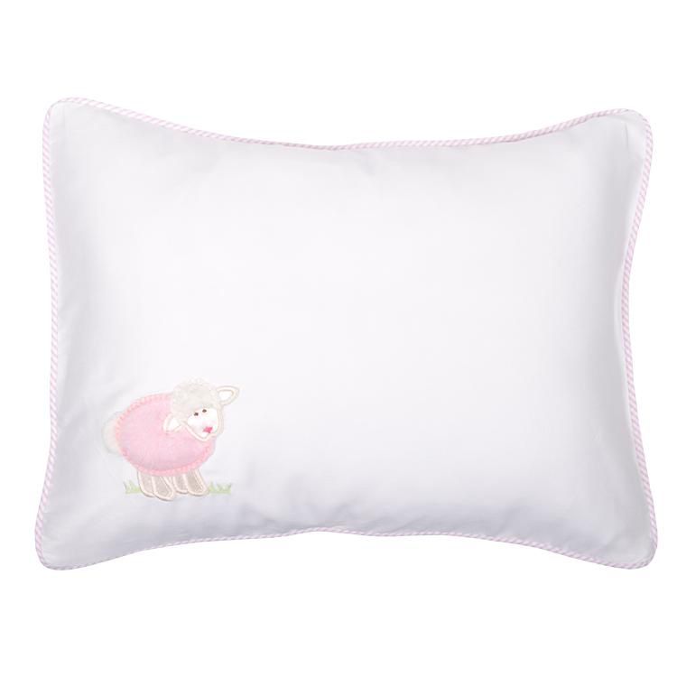 Pillow Personalized Pink Lamb Pillow Jeannine S Boutique