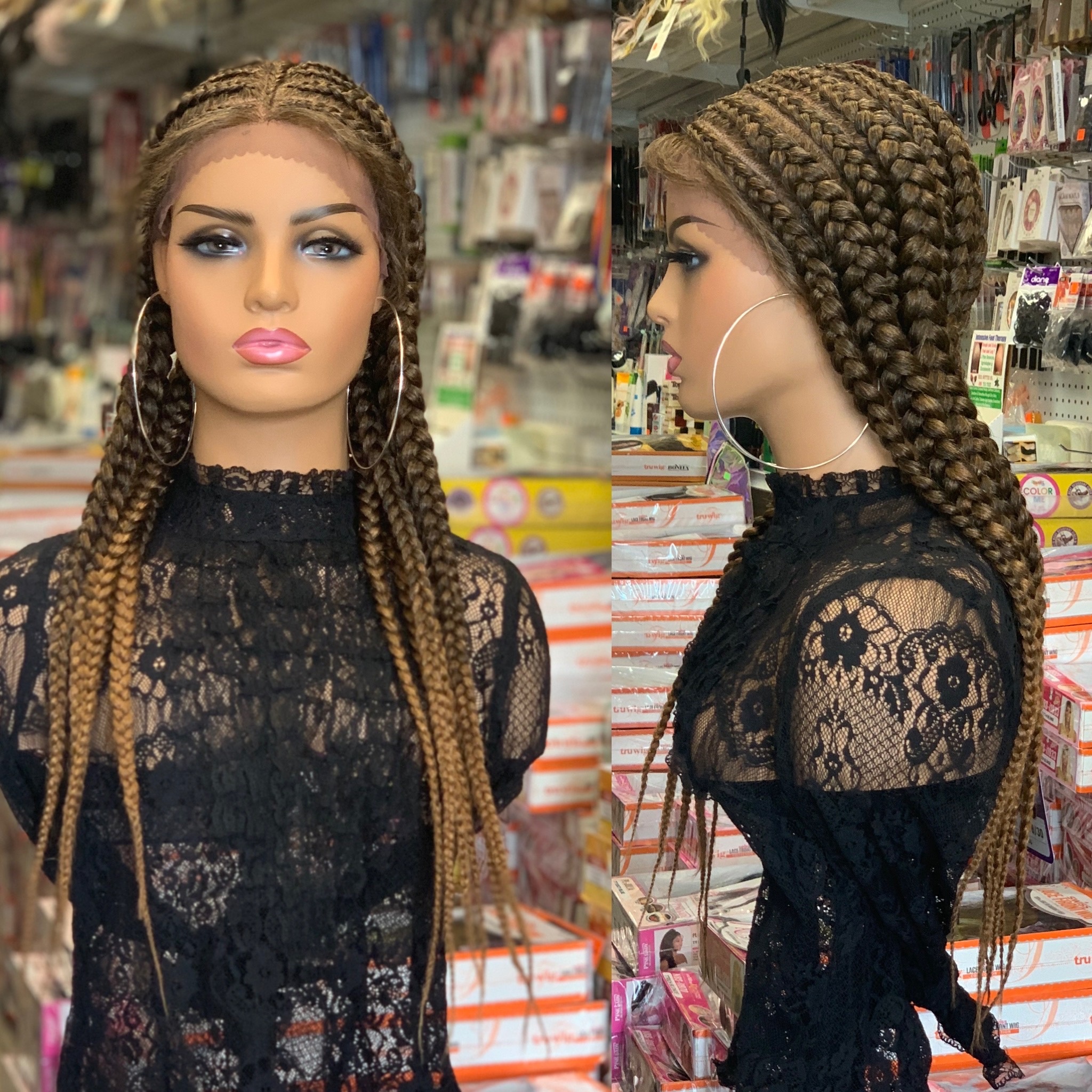 braided lace front