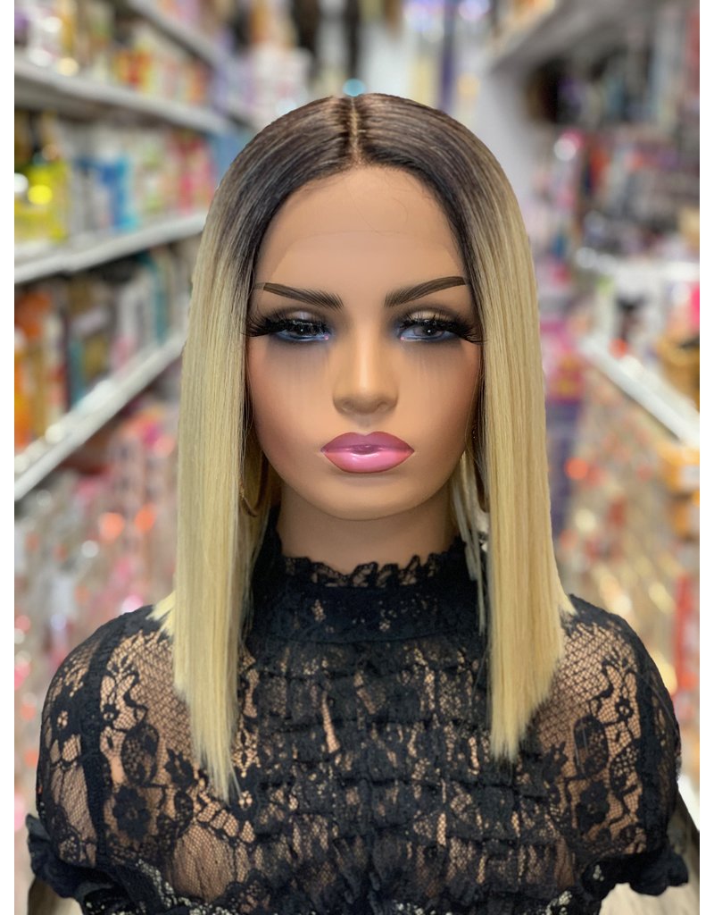 Blonde Bob Swiss Lace Front Wig - Lanniebeauty.com