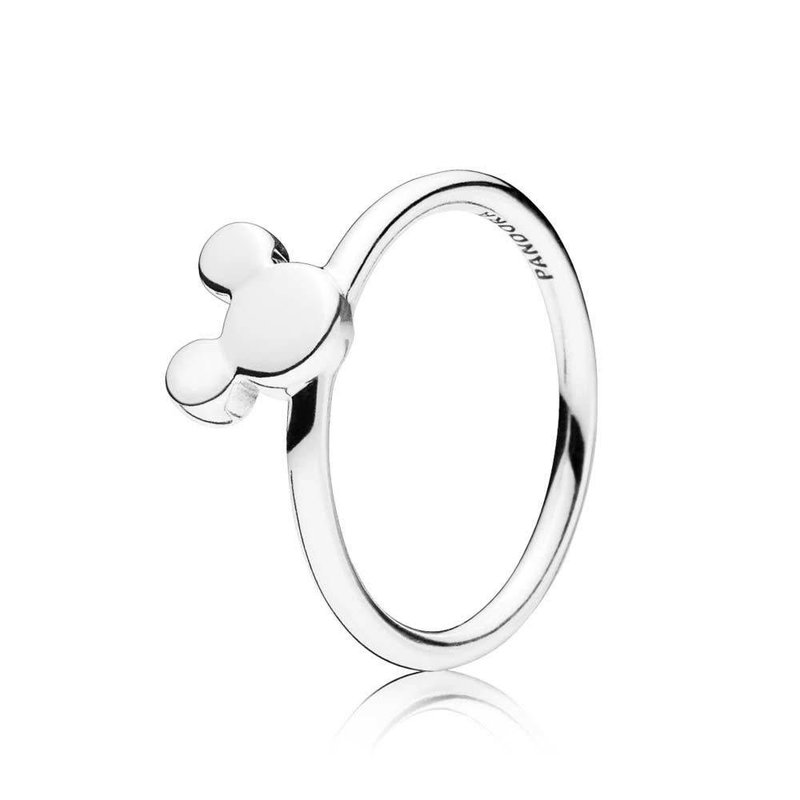 Pandora Retired - PANDORA Ring Disney, Mickey Silhouette - Size 50