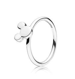 Pandora Retired - PANDORA Ring Disney, Mickey Silhouette - Size 54