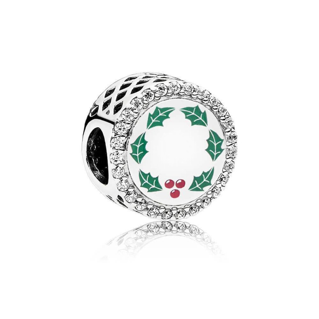 Pandora PANDORA Charm, All I Want for Christmas, Clear CZ