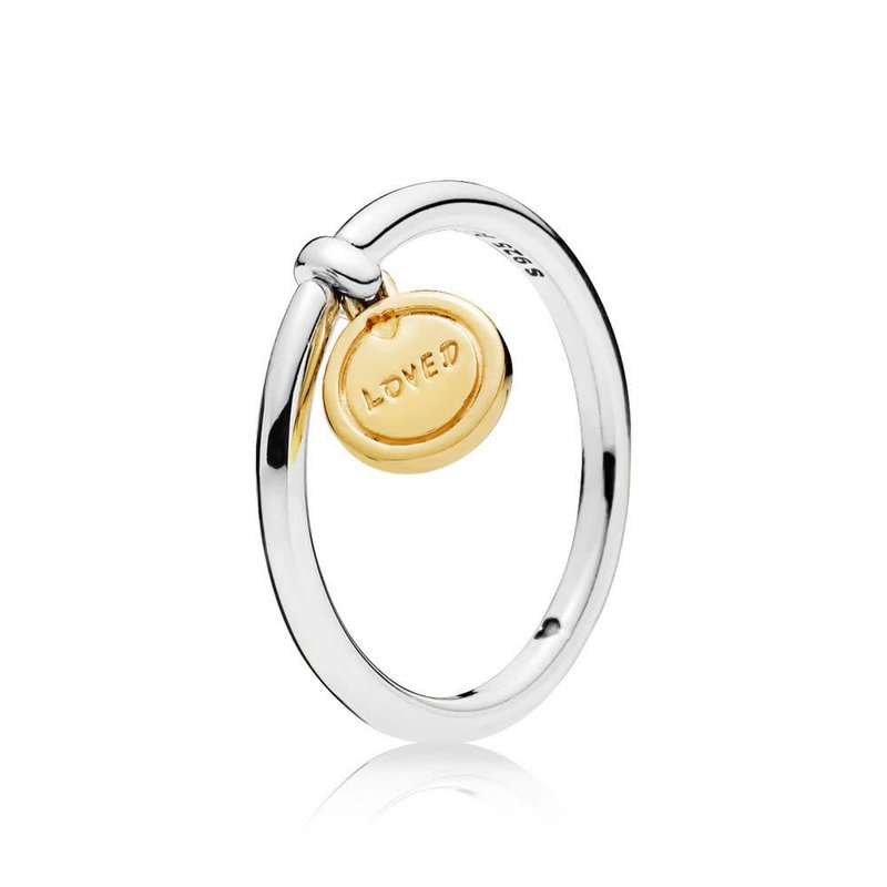Pandora PANDORA Shine Ring, Medallion of Love - Size 52