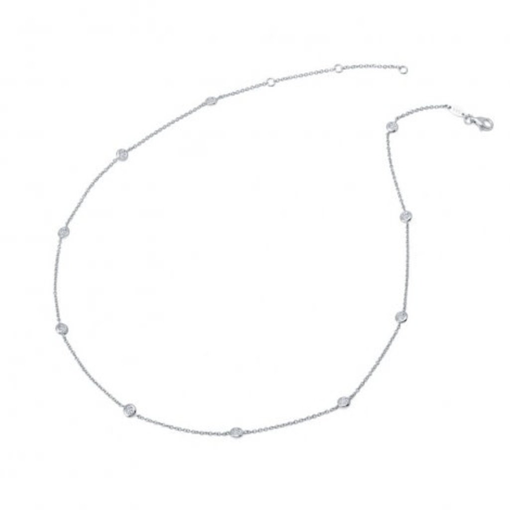 Lafonn Lafonn 1.10ctw Station Necklace (16-18")