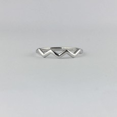 American Jewelry 14k White Gold Classic Band (Size 8.5)