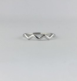 American Jewelry 14k White Gold Classic Band (Size 8.5)