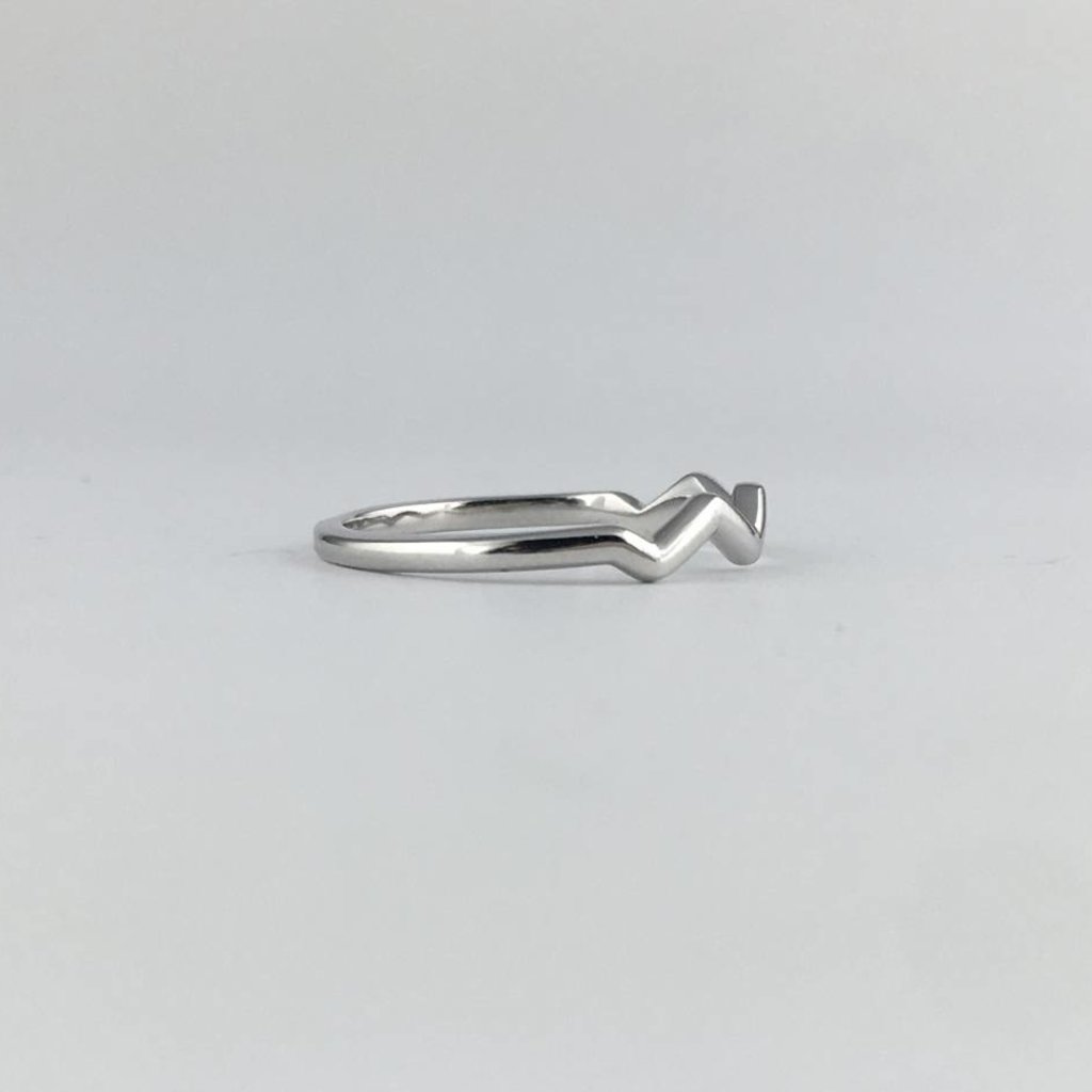 American Jewelry 14k White Gold Classic Band (Size 8.5)