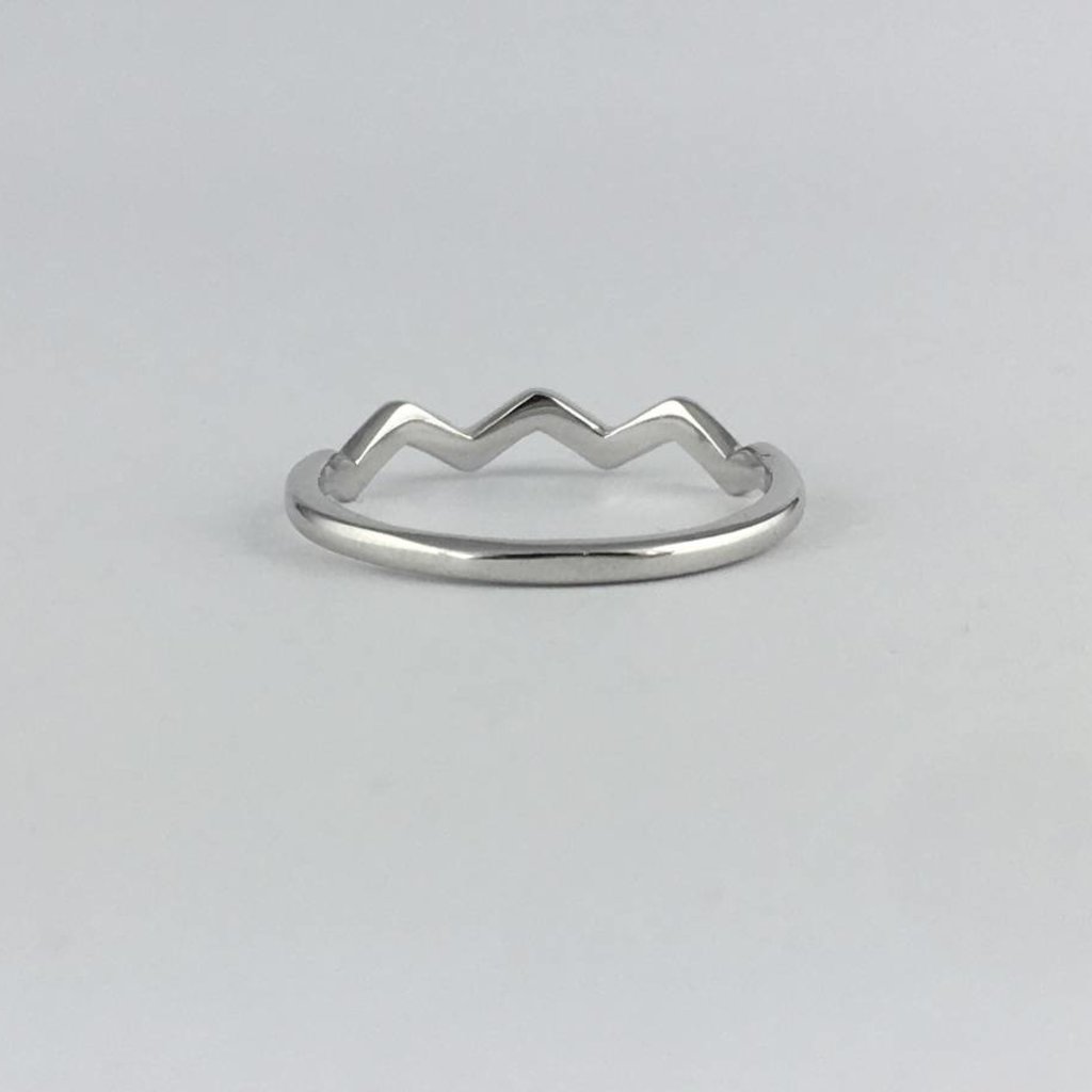 American Jewelry 14k White Gold Classic Band (Size 8.5)