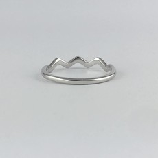 American Jewelry 14k White Gold Classic Band (Size 8.5)