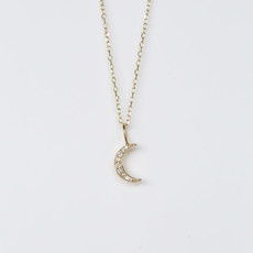 American Jewelry Crescent Moon Pendant Charm (Charm Only)