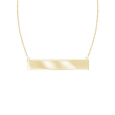 American Jewelry Horizontal Bar Necklace