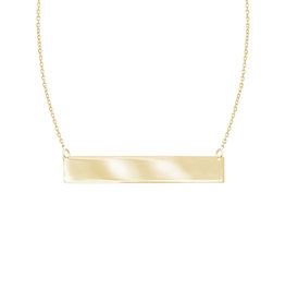 American Jewelry Horizontal Bar Necklace