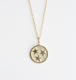 American Jewelry Mini Tennessee TriStar Charm (Charm Only)