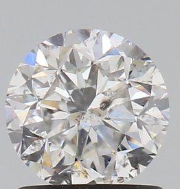 1.03ct F/I1 Loose Round Brilliant Diamond GSI