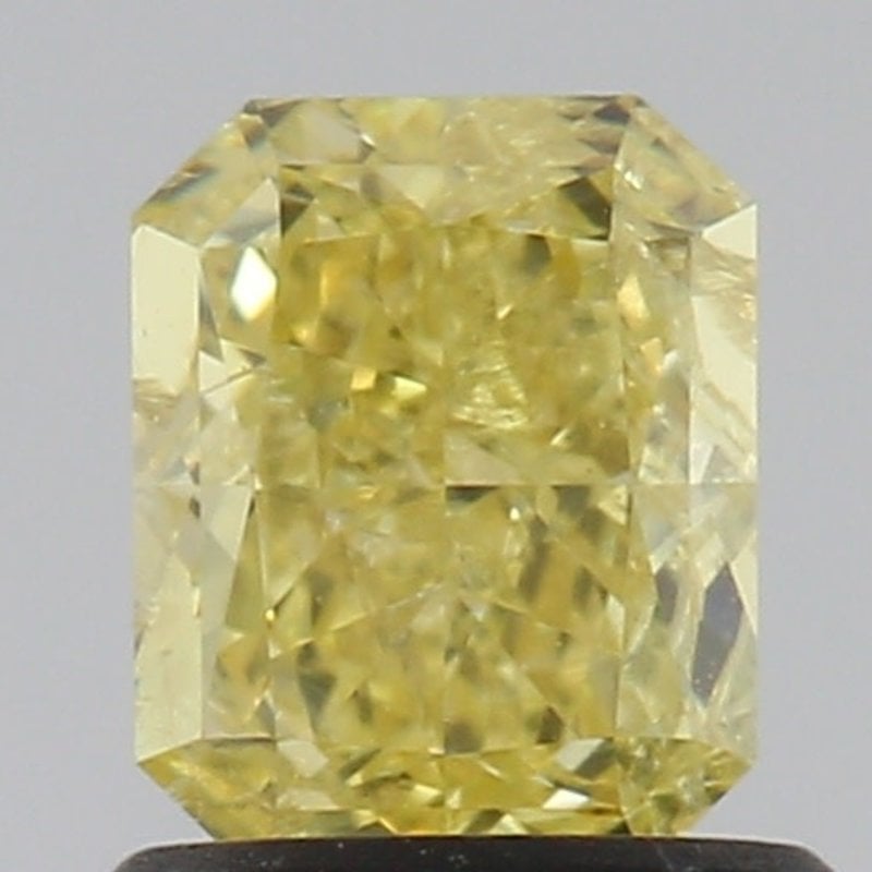 1.02ct  Fancy Light Yellow/ SI2 Radiant Diamond