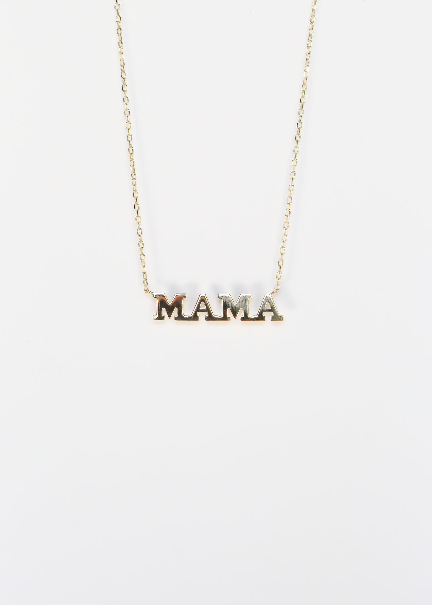 Mama Pendant Yellow Gold | Jewellery gifts for mother | NOA mini – NOA fine  jewellery