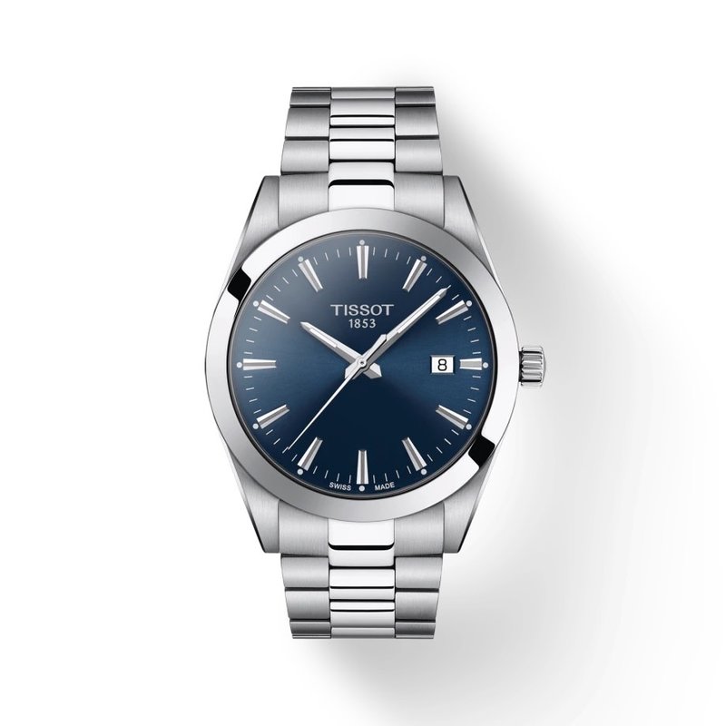 Tissot Tissot T-Classic Gentleman Watch with Blue Dial