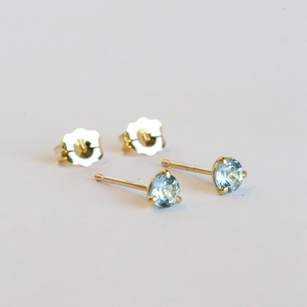 American Jewelry Gemstone Candy Stud Earrings