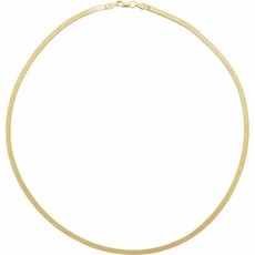 American Jewelry Silky Herringbone Chain