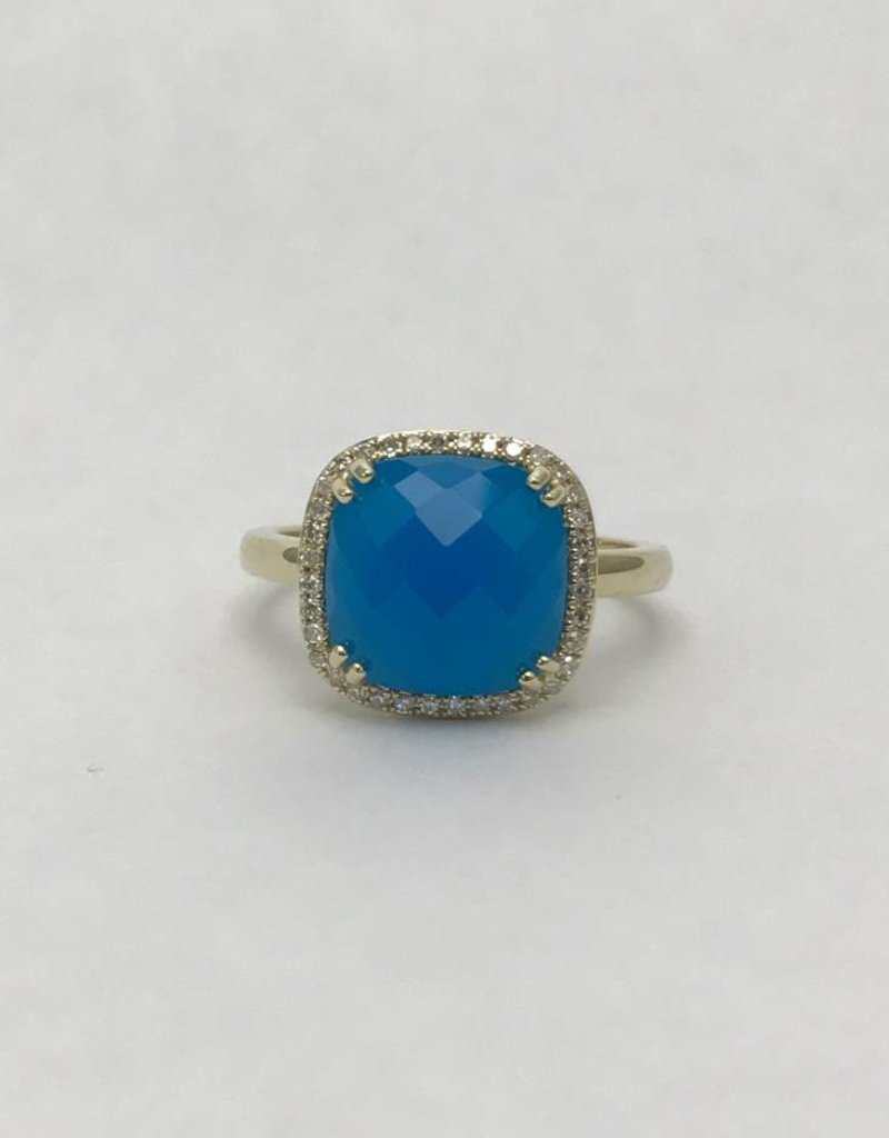 blue agate jewelry