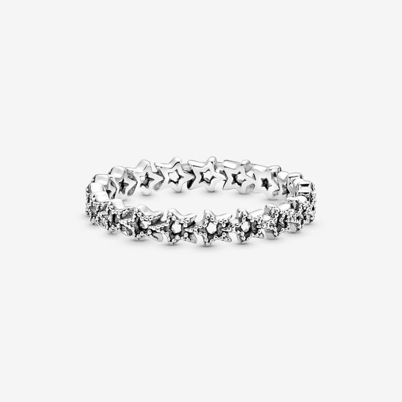 PANDORA Ring, Luminous Ice, Clear CZ - Size 52 - American Jewelry