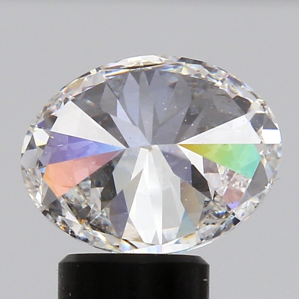American Jewelry 3.01ct Lab Grown E/VS2 IGI Oval Cut Loose Diamond