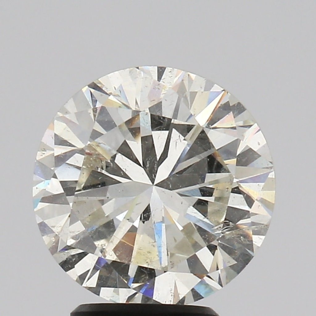 American Jewelry 3.46ct J-K/I1 Round Brilliant Loose Diamond