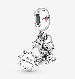 Pandora PANDORA Charm Disney, Bambi & Thumper, Red, Blue & Green CZ