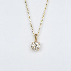 American Jewelry American Classic Lab-Grown Diamond Solitaire Pendant