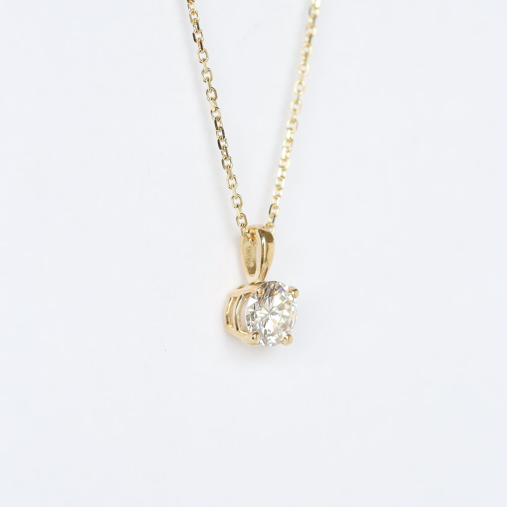 American Jewelry American Classic Lab-Grown Diamond Solitaire Pendant