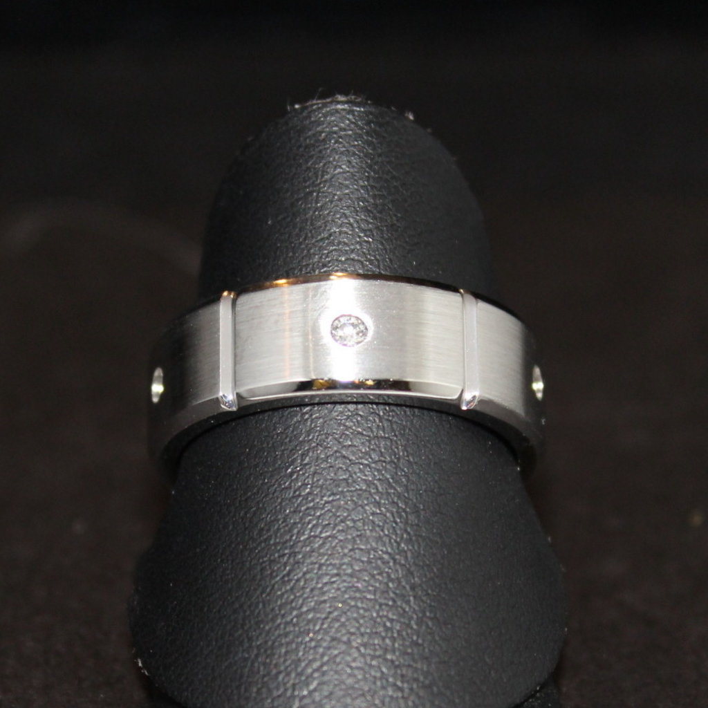 Men's ribbon wedding bands