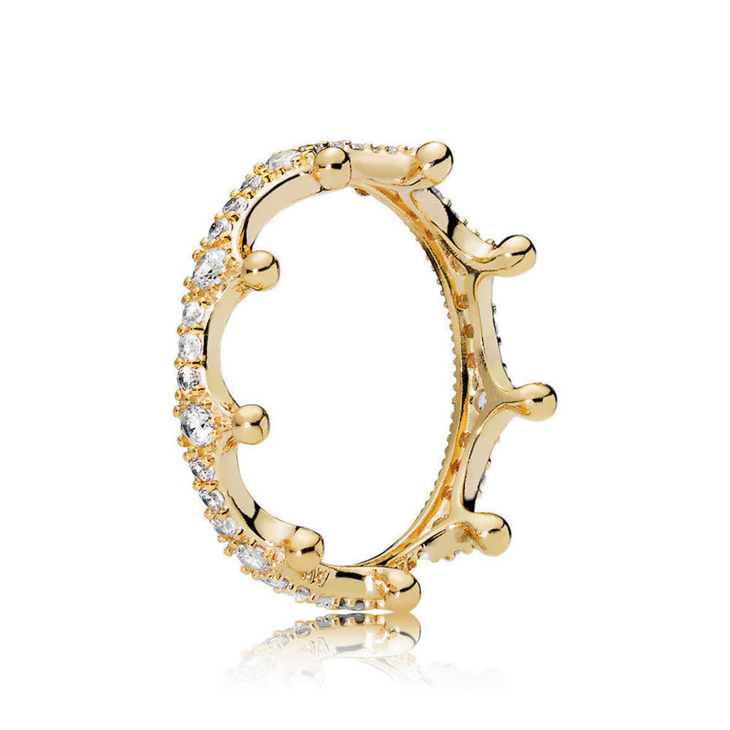 Pandora PANDORA Shine Ring, Enchanted Crown, Clear CZ - Size 60